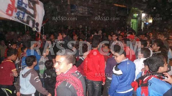 إعتداء أمن الإنقلاب على مسيرة حوش عيسى