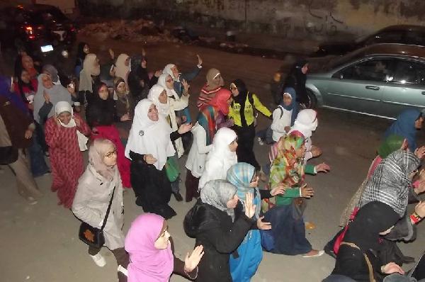 مسيرة ليلية في الاسكندرية ضد الانقلاب