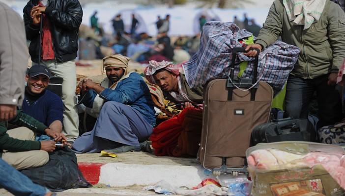 مطار القاهرة يستقبل 821 مصريًا عائدًا من ليبيا