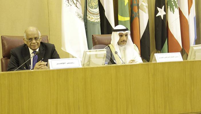 بالصور.. الجلسة الختامية للمؤتمر الأول للبرلمانيين العرب