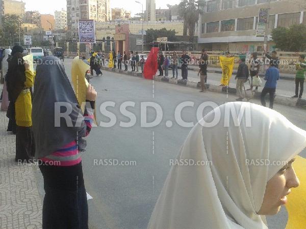 مسيرة حاشدة مناهضة للانقلاب بـ”الفيوم”