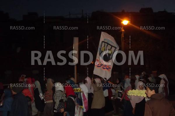 حملة “سجنك ثورة” في مسيرة حاشدة بالاسكندرية