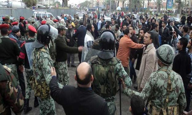 الصحة : إصابة 189 شخصاً أمام مبنى مديرية الأمن ببورسعيد