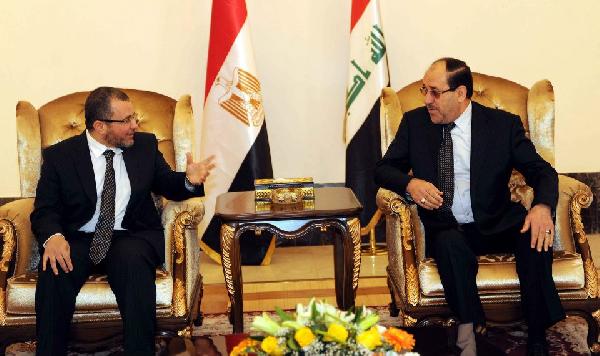 في أول زيارة من نوعها منذ عقود.. قنديل يبحث سبل التعاون المشترك مع المالكي