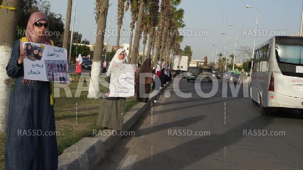 سلسلة لـ”نساء ضد الانقلاب” ببرج العرب