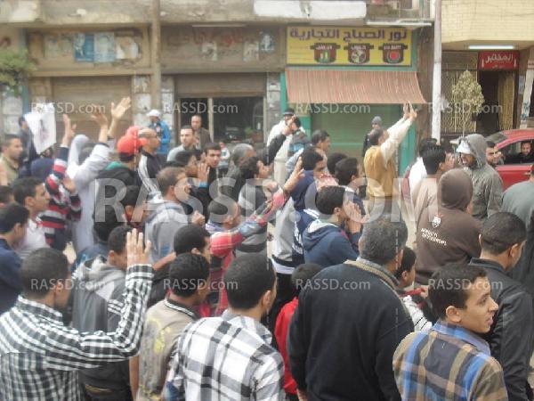 مسيرة بكفر الزيات تطالب بالقصاص العاجل لدماء الشهداء