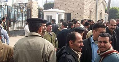 أمناء الشرطة جهينة بسوهاج يغلقون القسم تضامنًا مع زملائهم