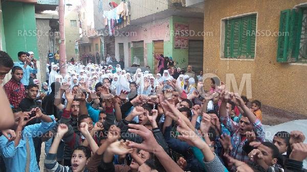 إنتفاضة لطلاب “المنصورية” مع بداية الدراسة رفضا للانقلاب