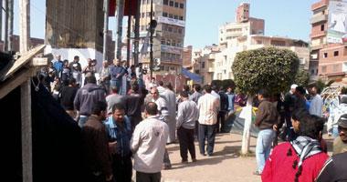 الهدوء يعود للمحلة  صباح اليوم بعد مواجهات مع الأمن