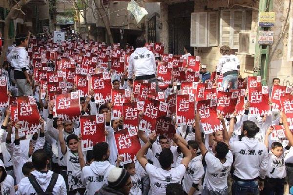 بالصور.. أولتراس مصر السياسي يحتفل بمرور عام على تأسيسه