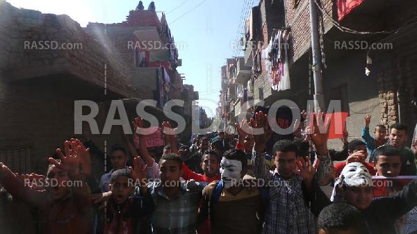 مسيرة حاشدة لمؤيدي الشرعية بـ”ديرمواس” المنيا