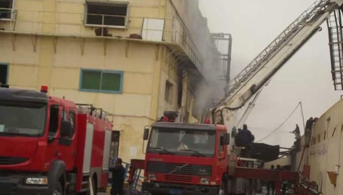 سيجارة مجند تشعل حريقًا بجوار قسم الشرق في بورسعيد