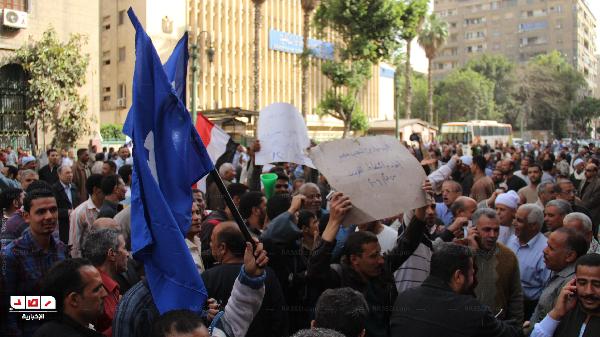 وقفة لأصحاب المخابز أمام”التموين”اعتراضا علي منظومة الخبز