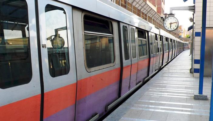 النقل: 20 قطارًا مكيفًا لمترو حلوان في أبريل