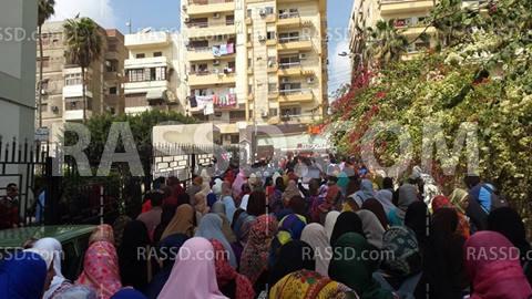 تظاهرة بجامعة المنصورة رفضا لحكم إعدام إبراهيم عزب