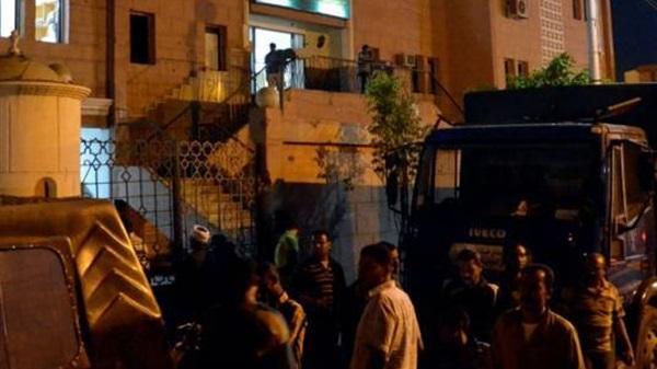 مجهولان يحاولان تفجير قسم شبرا الخيمة