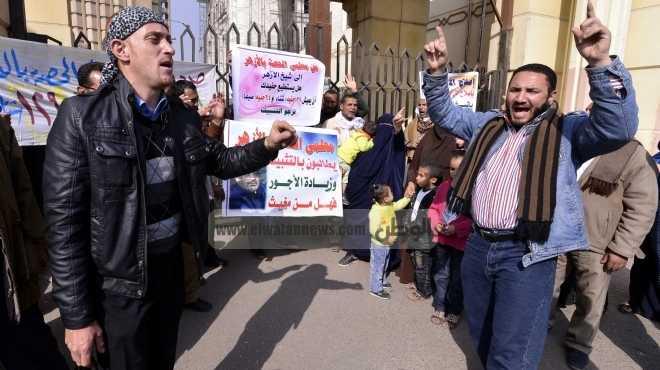 اشتباك بين موظفي المنطقة الأزهرية ومعلمي الحصة بالأقصر