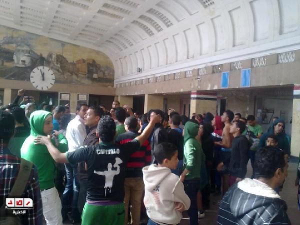 “الجرين ايجلز” يفتح خط السكة الحديد بعد قطعه لـ 3 ساعات