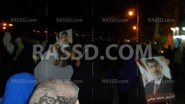 مسيرة حاشدة لمناهضي الانقلاب بالسويس