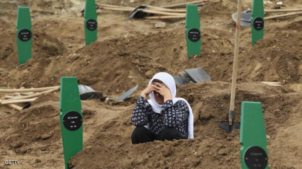 اكتشاف مقبرة جماعية في البوسنة