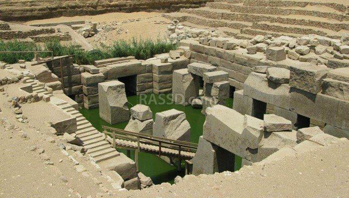 المياه الجوفية تهدد آثار “عرابة أبيدوس” بسوهاج