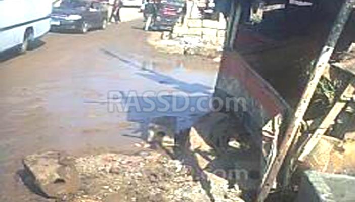 قرية سمادون بالمنوفية تعوم في بحور الصرف الصحي