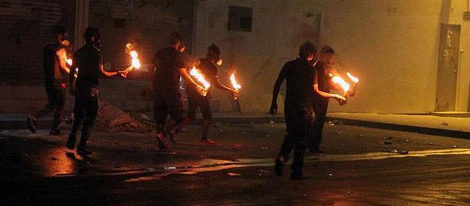 البلاك بلوك يصيب رئيس قطاع الامن المركزي بالشرقية بحروق