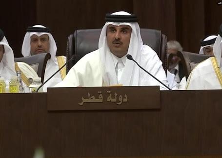 بالفيديو: إعلام النظام يحتفل بنصر السيسي على تميم..وهذه حقيقة الانسحاب