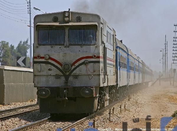 إطلاق أعيرة نارية على قطار 678 بإيتاي البارود وإصابة راكب