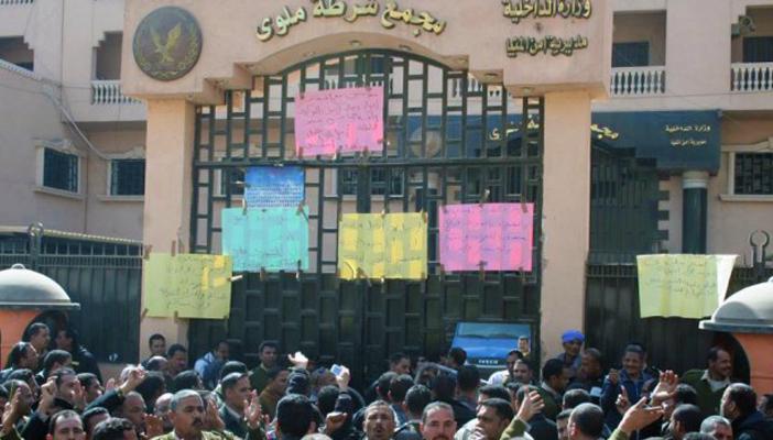 وفاة سجين داخل قسم شرطة ملوي في المنيا