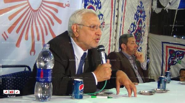 أبو الفتوح: مرسي خسر كل من وقف معه والانتخابات الرئاسية الحل