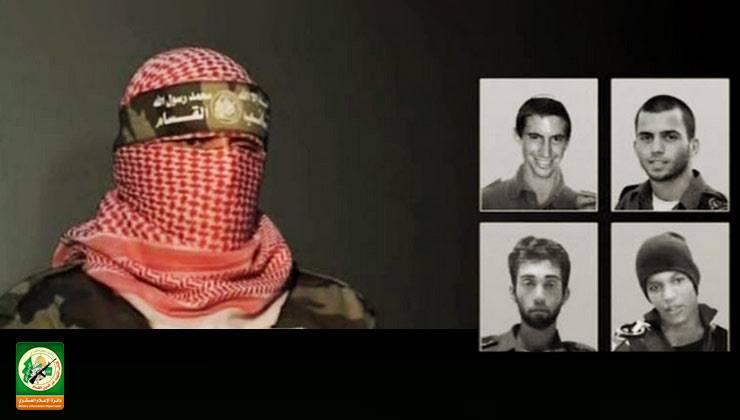 كتائب القسام  تنشر صور 4 جنود إسرائيليين أسرى لديها
