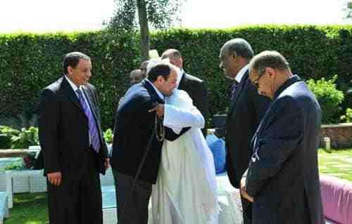 السيسي يستقبل وفدا من النوبة بمكان غير معلوم