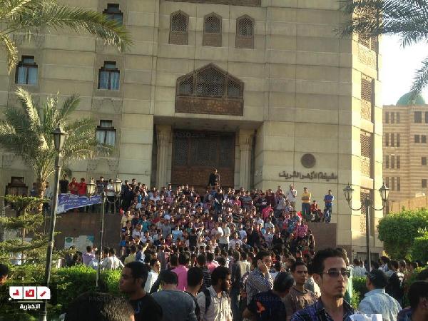 طلاب الأزهر:سنقدم فيديوهات للرئيس تدين الطيب والعبد