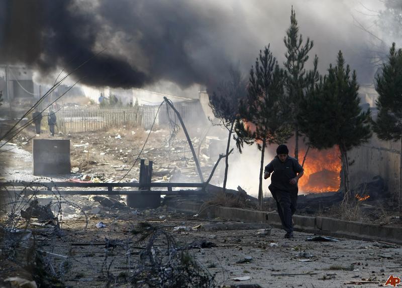 مصرع 6 من ضباط الشرطة فى تفجير بوزارة الداخلية الأفغانية