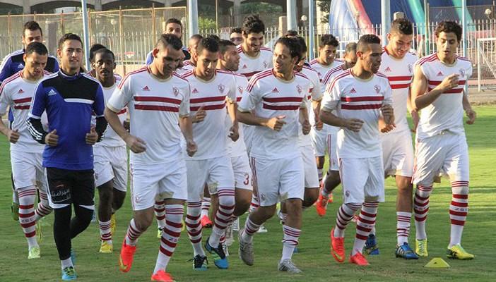 الزمالك يخوض مرانه استعدادًا للقاء بطل روندا