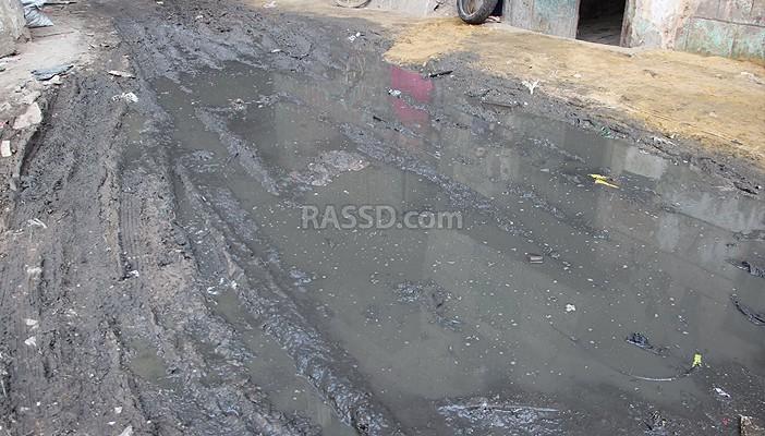 مشكلة الصرف الصحي تهدد قرية الديابة ببنى سويف