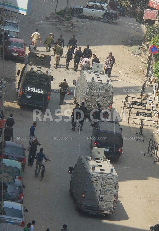 أمن الانقلاب يفض بالقوة مسيرة مناهضة للانقلاب بطنطا