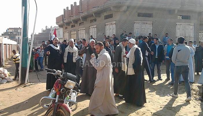 وقفة لمزارعى البرلس بسبب تلوث مياه الري