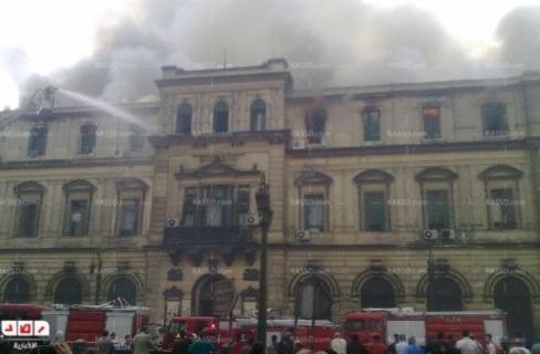 إنقاذ 15 ألف قضية من حريق محكمة جنوب القاهرة