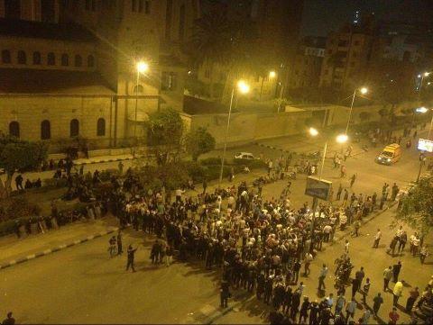 الإسعاف: سقوط أول قتيل جراء أحداث الكاتدرائية اليوم