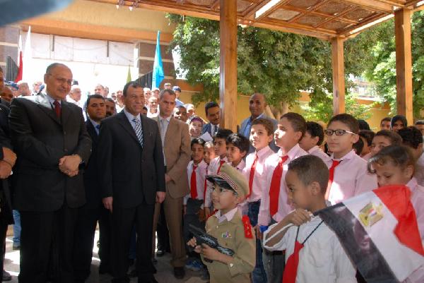 وزير التعليم يفتتح عددا من المدارس بالأقصر