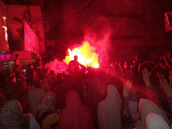 أولتراس نهضاوي يشعل مسيرة حاشدة بطنطا رفضا للانقلاب