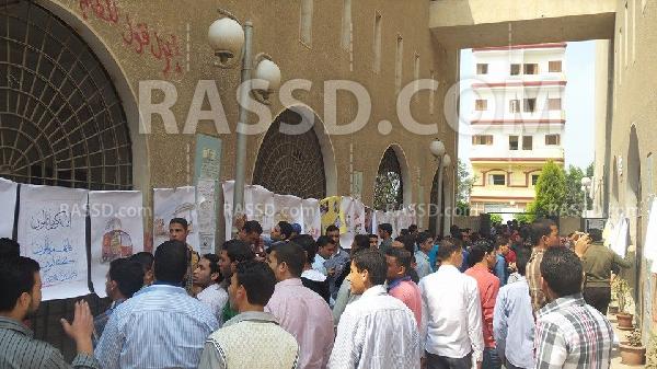 معرض لوحات لعرض انتهاكات العسكر بتفهنا الأشراف