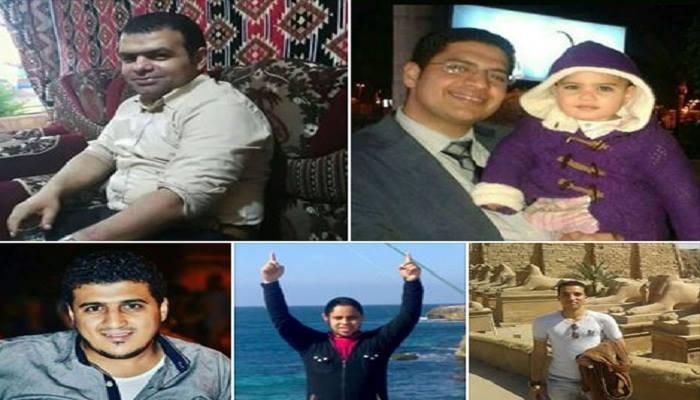 استغاثة أسر خمسة من أبناء الإسكندرية المختفين قسريا