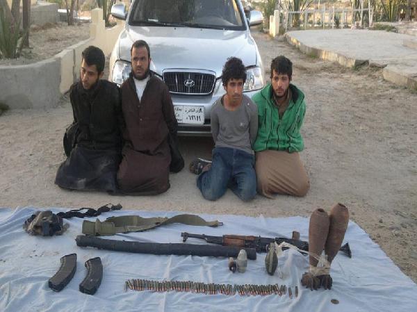 ضبط عناصر من المشتبه انتمائهم للحركات الجهادية برفح