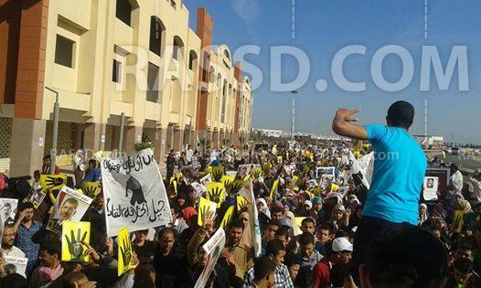 مسيرة حاشدة لثوار الصالحية ضد الانقلاب العسكري