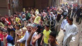 مسيرة بـ”كفر طحا” بالقليوبية تنديدا بالانقلاب الدموى