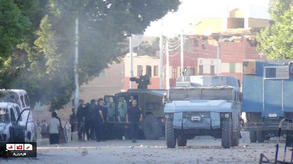 مقتل شخص ين متظاهرين والشرطة في مركز أنبوب بأسيوط