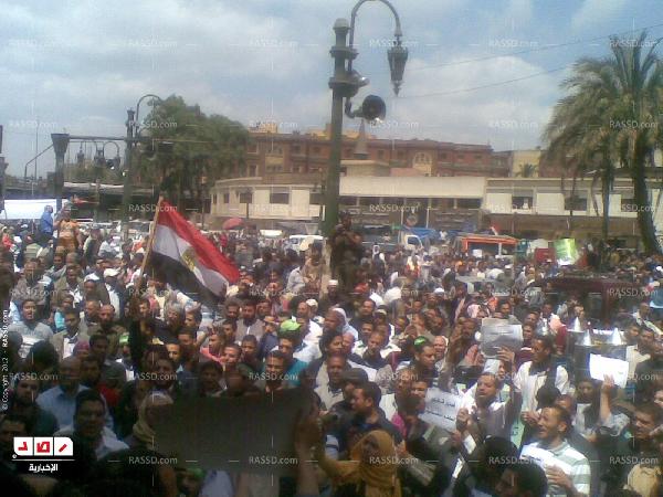 ازدياد أعداد متظاهري القضاء العالي